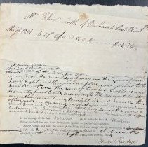 Charles Blunt and Ebenezer Smith Writ of Attachment